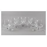 Belfor "Exquisite" Crystal Black Stem Snifters