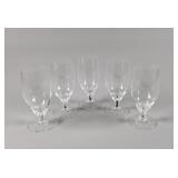 Belfor "Exquisite" Crystal Black Stem Pilsner Set