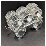 Swarovski Crystal Train Petrol / Tank Wagon
