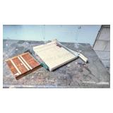 Set of Vintage Paper Cutters