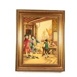 18th Century Period Genre Scene by S. Berry
