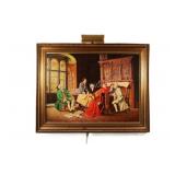 18th Century Period Genre Scene by S. Berry