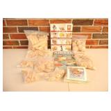 Assortment of Wooden Craft Wheels, Pegs
