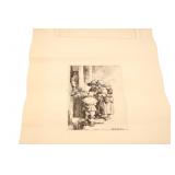 Rembrant Reproduction Etching