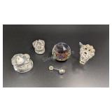VTG Iris Arc Crystal Faceted Miniatures & Mix