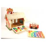 Fisher-Price Play Family Schoolhouse Play Set