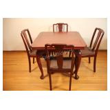 Queen Anne Mahogany Extension Dining Set