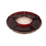Anchor Hocking "Old Cafe" Royal Ruby Red Tray