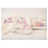 VTG Hand-Embroidered Linens - Small