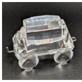 Swarovski Crystal Train Tipping Wagon