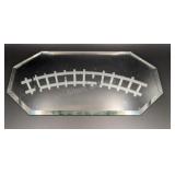 Swarovski Crystal Curved Mirror Display Track.