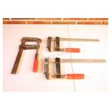Set of 3 Deep 20" F Clamps