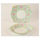 Foley Bone China Floral Serving Platters