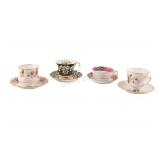 Assortment of Bone China Tea Cups