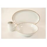 3 PC Bohemia "Lyda" Bone China Serving Set