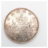 1966 Canada Silver Dollar Coin
