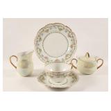 Antique Limoges Breakfast Set w Condiment Set