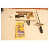 Squares, Angle Gauge, Torque Wrench, Protrator