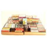 Audio Cassette Tapes w Pop,Rock, Country & Blank