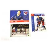 Autographed Bob Nevin  Hockey Cards