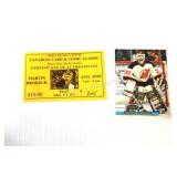Autographed Hockey Card - Martin Brodeur