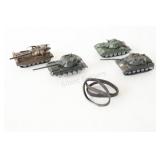 VTG Diecast Military Tanks by Tinytoys, Hong Kong