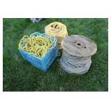 Yellow Twisted Synthetic Utility & Ground Line Rop