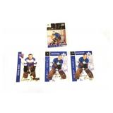 Autographed Johnny Bower Hockey Cards