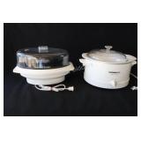 Rival Steamer/Rice Cooker & Corning Ware Crock Pot