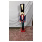 45" Wooden Floor Nutcracker Stature