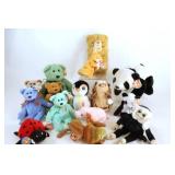 Collection of LARGE Ty Plush Collectibles w Tags