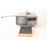 G.E. Spacemaker Television w VTG Electrical Book