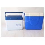 Two Portable Luncheon Coolers