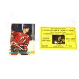 Autographed Hockey Card - Scott Stevens