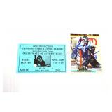 Autographed Hockey Card - Felix Potvin,