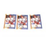 Autographed Jim Ensom Hockey Cards