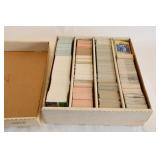 Large Box of 1990s Baseball Trading Cards -