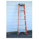 Heavy Duty 6 Ft Fiberglass Folding Ladder