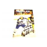 Autographed 5"x7" Photo - Darryl Sittler
