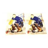 Autographed 8"x10" Photo - Johnny Bower