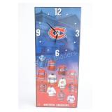 Official Montreal Canadiens Jersey Evolution Clock