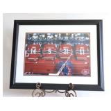 Montreal Canadiens "Locker Room Framed Print