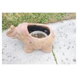 Elephant Ceramic Garden Planter