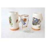 Traditional Full Size 0.25 Litres Stoneware Steins