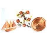 Canadian Copper Decor & Wood Craftsmanship Ship