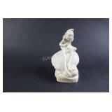 Belleek Leprechaun Figurine Irish Parian Figurine