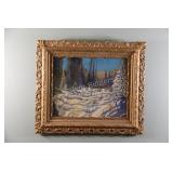 William Carson Signed on Board Artwork