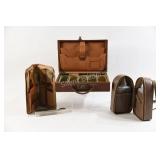 Tradesman Leather Carrying Case, Liquor Case,
