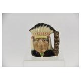 D6614 North American Indian Royal Doulton Jug