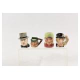 Miniature Character Jugs